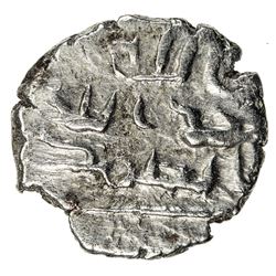 AMIRS OF MULTAN: Tamim b. Zayd, ca. 10th century, AR damma (0.39g), NM, ND. VF