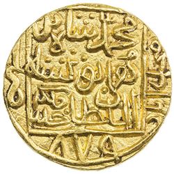 KULBARGA (BAHMANIDS): Shams al-Din Muhammad, 1463-1482, AV tanka (11.03g), Muhammadabad, AH879. AU