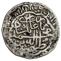 MUGHAL: Babur, 1526-1530, AR shahrukhi (4.62g), NM, ND. VF