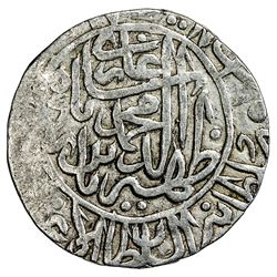 MUGHAL: Babur, 1526-1530, AR shahrukhi (4.76g), NM, ND. VF