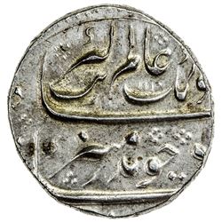 MUGHAL: Aurangzeb, 1658-1707, AR rupee (11.58g), Hukeri, AH1110 year 49 (sic). EF