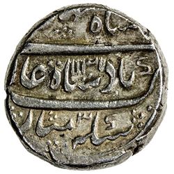 MUGHAL: Shah Jahan II, 1719, AR rupee (11.39g), Tatta, AH 1131 year one (ahad). VF-EF