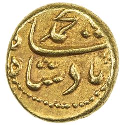 MUGHAL: Muhammad Shah, 1719-1748, AV pagoda (2.84g), Ganjikot, year 44. EF