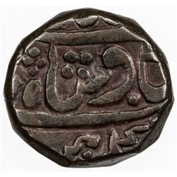 JAIPUR: AE takka (17.15g), unknown mint, year 34. VF