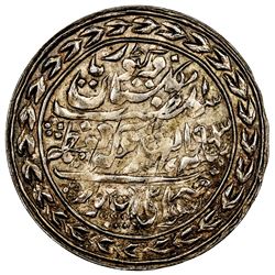 JAIPUR: Madho Singh II, 1880-1922, AR nazarana rupee (11.36g), Sawai Jaipur, 1903 year 24. EF