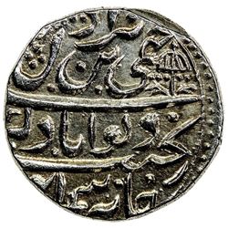 JAMMU: Ranjit Dev, 1742-1780, AR rupee (11.21g), Dar al-Aman Jammun, VS1841 year 27. EF-AU