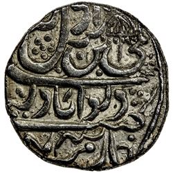 JAMMU: Ranjit Dev, 1742-1780, AR rupee (10.86g), Dar al-Aman Jammun, VS1841 year 29. EF