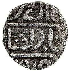 JANJIRA ISLAND: Sidi Ibrahim Khan II, 1803-1825, AR rupee (11.08g), Janjira, ND. VF-EF