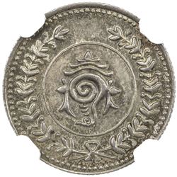 TRAVANCORE: Rama Varma VI, 1885-1924, AR fanam, ME1087 (1911-12). NGC MS65