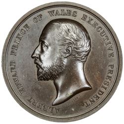 BRITISH INDIA: Victoria, Empress, 1876-1901, AE medal, 1886. EF-AU