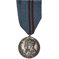 BRITISH INDIA: George V, 1910-1936, AR medal, 1911. UNC