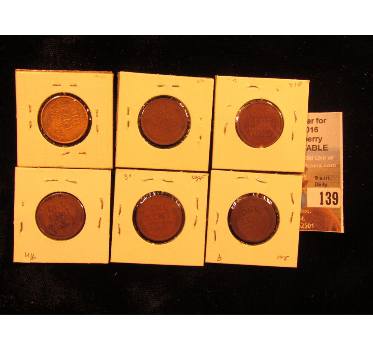 Lincoln Cent 1909-P Fine