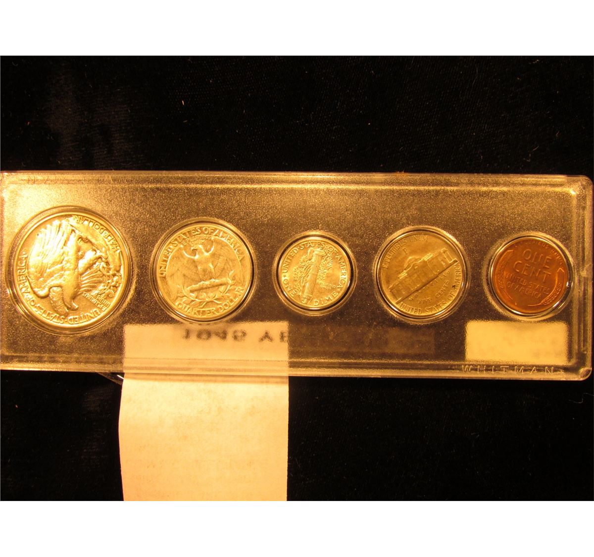 1904-1915 Empty Whitman Barber Liberty Head Or Morgan Half Dollar Folder 9020