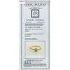 Image 3 : 0.13CT NATURAL DIAMOND 14K YELLOW GOLD RING