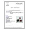 Image 3 : NATURAL 2.29CT CEYLON PINK SAPPHIRE AND 1.30CT RUBY 14k W/G RING