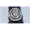 Image 1 : 14K WHITE GOLD RING :7.4g/Diamond:0.41ct