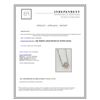 Image 3 : 14K WHITE GOLD PENDANT WITH CHAIN :2.66g/Diamond:0.19ct