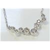 Image 2 : 14K WHITE GOLD DIAMOND PENDANT WITH CHAIN :2.26g/Diamond:0.19ct