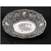 Image 1 : CONTINENTAL SILVER BOWL, German. Circa 1920. (.800 Fine) Centered by figures in a landscape enc...