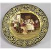 Image 1 : SUPERB VIENNA PORCELAIN CABINET PLATE, Austrian. 19th Century. Underglazed blue beehive mark. D...