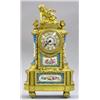 Image 1 : LOUIS XV STYLE GILT BRONZE AND SEVRES PORCELAIN MANTEL CLOCK, French. Late 19th Century. Moveme...