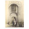 Image 1 : DAVID ROBERTS (English. 1796-1864), "Modern Mansion, Showing the Arabesque Architecture of Cair...