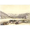 Image 1 : DAVID ROBERTS (English. 1796-1864), "Approach to Mount Sinai". Signed in the plate David Robert...