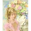 Image 1 : WALLACE BASSFORD (American. Born 1900), "Palm Beach Interlude". Signed Bassford l/r. Also signe...