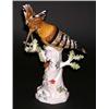 Image 1 : MEISSEN PORCELAIN FIGURE OF A BIRD, German. Circa 1930. Underglazed blue crossed swords and inc...