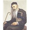 Image 1 : KONSTANTIN SZEWCZENKO (Polish. Born 1909), "Tired Rabbi". Signed K. Szewczenko l/r., Oil on C...