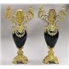 Image 1 : PAIR OF LOUIS XVI STYLE GILT BRONZE MOUNTED PORCELAIN URNS, French. Late 19th Century. Each of...
