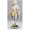 Image 1 : FOUNTAINBLEAU PORCELAIN FIGURE OF A YOUNG MAN, French. Late 19th Century. Maker: E. Jaquemin. D...