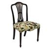 Image 1 : GEORGE III STYLE MAHOGANY SIDE CHAIR, The arched top rail above the pierced backsplat and padde...