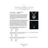 Image 3 : GIA Cert 16.23 ctw Emerald and Diamond Necklace - 14KT White Gold
