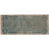 Image 2 : 1864 $5 Confederate States of America Bank Note