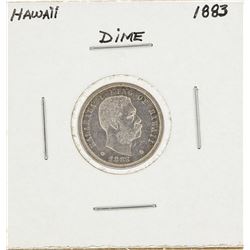 1883 Kingdom of Hawaii Dime
