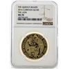 Image 1 : 2016 Great Britain 100 Pounds The Queens Beasts Gold Coin NGC MS70