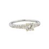 Image 1 : 14KT White Gold EGL 0.74ctw Diamond Engagement Ring