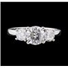 Image 2 : 18KT White Gold 1.81ctw Diamond Ring