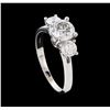 Image 4 : 18KT White Gold 1.81ctw Diamond Ring