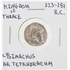 Image 1 : 323-281 BC Kingdom of Thrace Lysimachus Ar Tetradrachm Coin