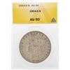 Image 1 : 1904-S $1 Morgan Silver Dollar Coin ANACS AU 50