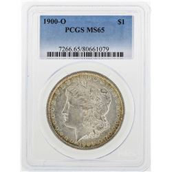 1900-O $1 Morgan Silver Dollar Coin PCGS MS65
