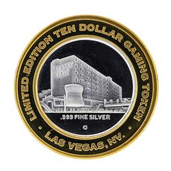 .999 Silver Barbary Coast Las Vegas, Nevada $10 Casino Limted Edition Gaming Tok