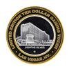 Image 1 : .999 Silver Barbary Coast Las Vegas, Nevada $10 Casino Limted Edition Gaming Tok