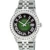 Image 1 : Rolex Mens Stainless Steel 3.50ctw Diamond Datejust Wristwatch