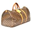 Image 3 : Authentic Vintage Louis Vuitton 60cm Keepall Brown Monogram Gold Hardware
