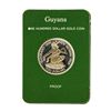 Image 1 : 1976 $100 Republic of Guyana Gold Proof Coin