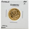 Image 1 : 1914-P Australia Sovereign Gold Coin