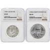 Image 1 : 1998-S Kennedy Half Dollar NGC SP69 & 1998-S $1 Kennedy Silver Dollar NGC MS69